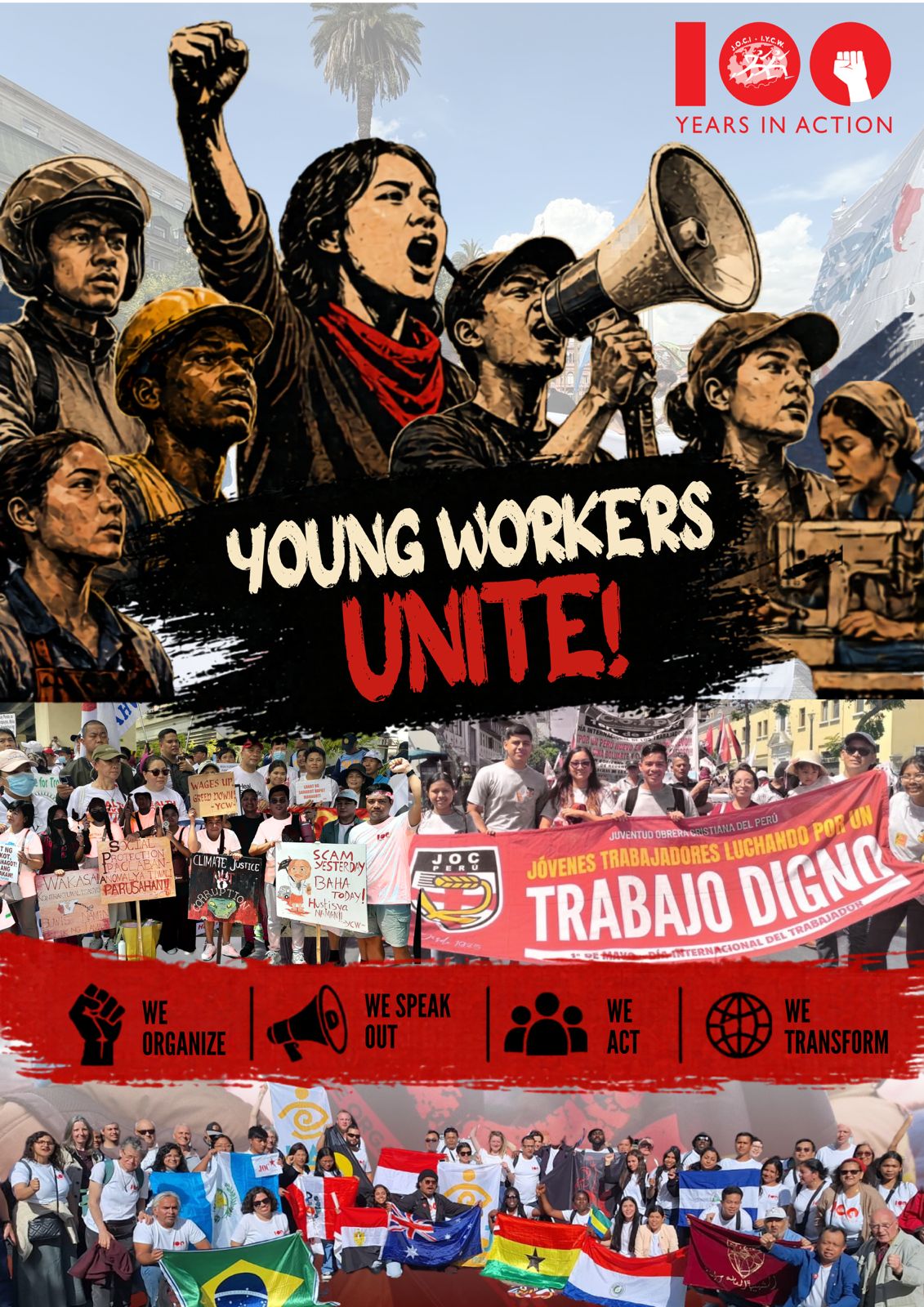 Young Workers Rise: A Global Call for Dignity, Justice, and Dignified Work